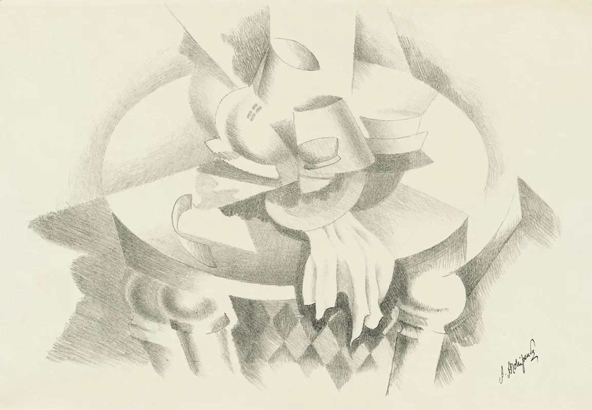 Abstract 10 Wall Art by After Auguste Rodin - High-Resolution Digital Print