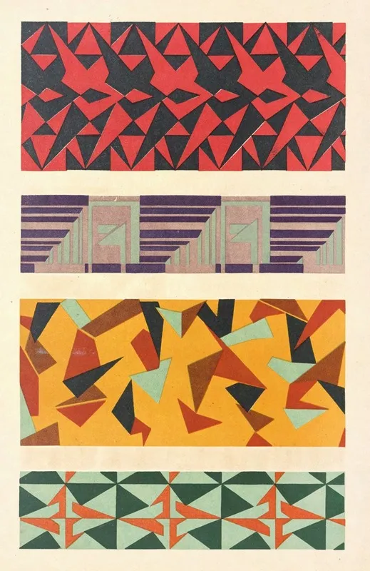 Abstract Pattern Portfolio Pl 13