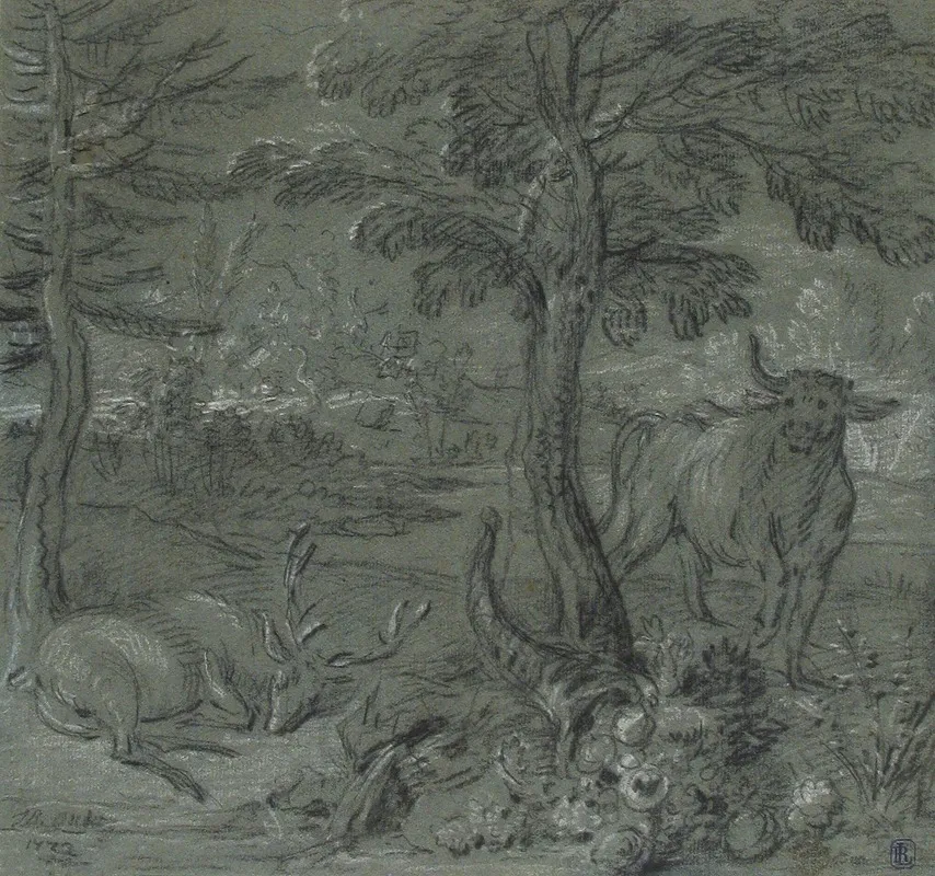 Achelous Transformed Into A Bull