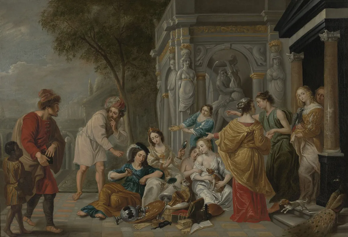 Achilles Discovered Among The Daughters Of Lycomedes 4