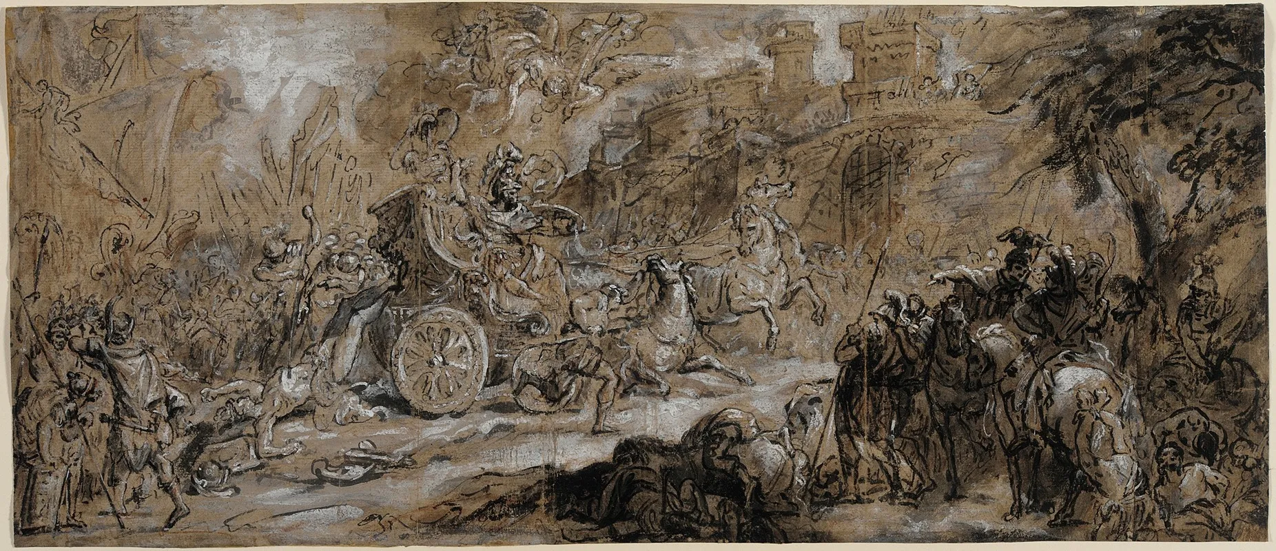 Achilles Dragging The Body Of Hector