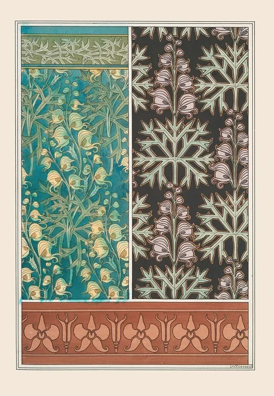 Aconit 2 Wall Art by Maurice Pillard Verneuil - High-Resolution Digital Print