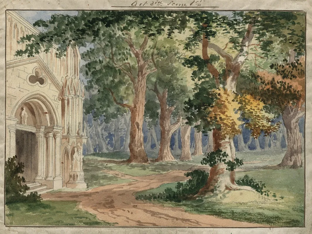 Act 3 Scene 1 Wall Art by Casimir Delavigne - High-Resolution Digital Print