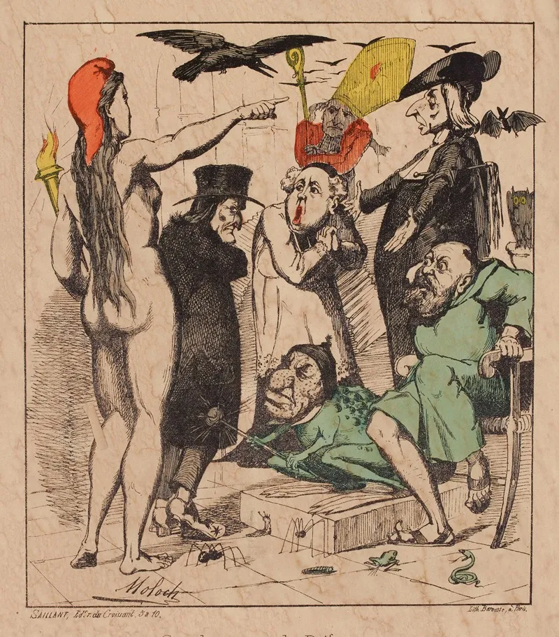 Actualite Simple Projet De Reforme Wall Art by Moloch (Alphonse Hector Colomb) - High-Resolution Digital Print