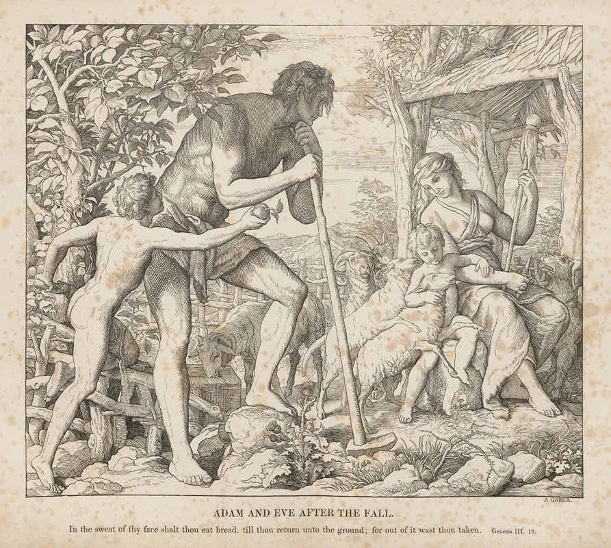 Adam And Eve After The Fall