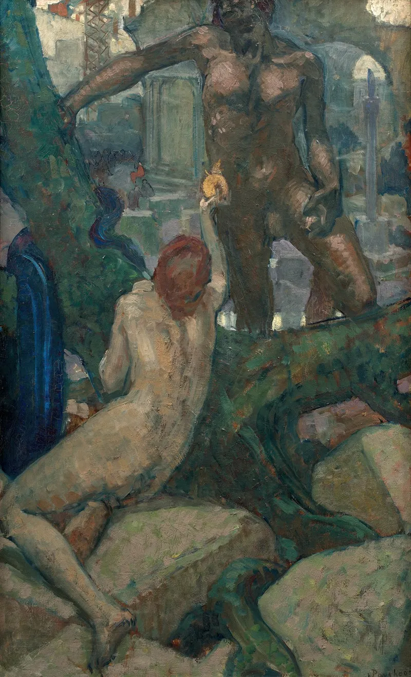 Adam Et Eve 3 Wall Art by Robert Pougheon - High-Resolution Digital Print