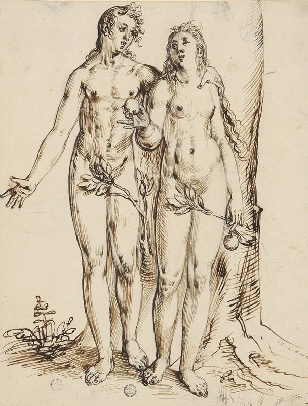 Adam Und Eva Wall Art by Niklaus Bock - High-Resolution Digital Print