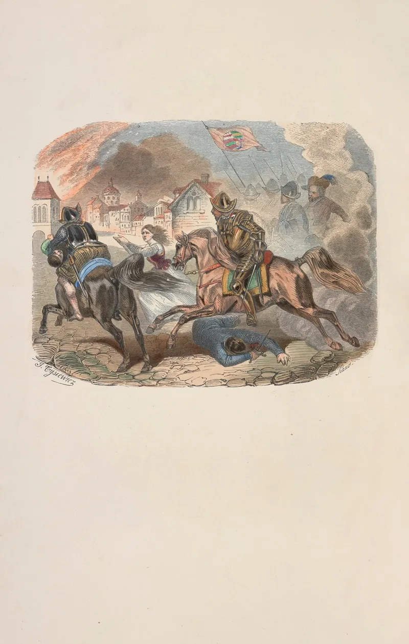 Adama Mickiewicza Konrad Wallenrod I Grazyna Pl 27 Wall Art by Adam Mickiewicz - High-Resolution Digital Print