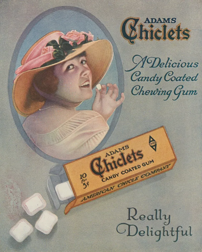 Adams Chiclets Wall Art by Anonymous - High-Resolution Digital Print