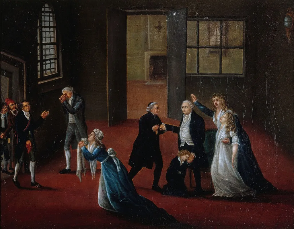 Adieux De Louis Xvi A Sa Famille Le 20 Janvier 1793