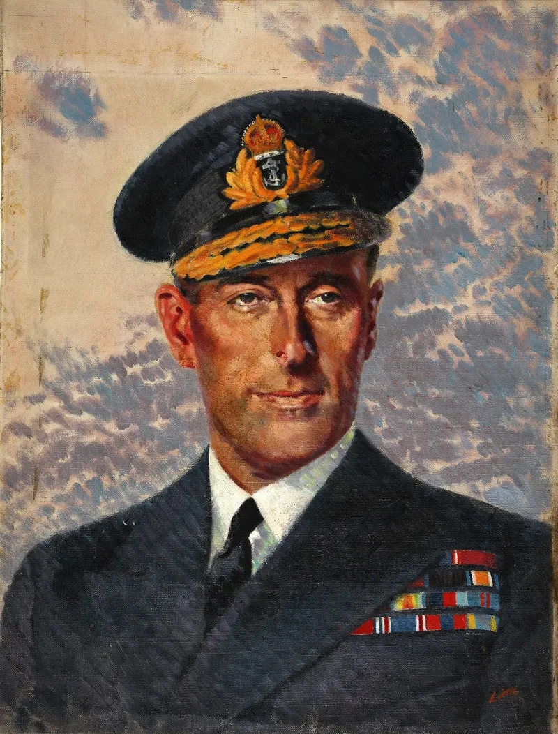 Admiral Lord Louis Mountbatten Wall Art by William Little - High-Resolution Digital Print