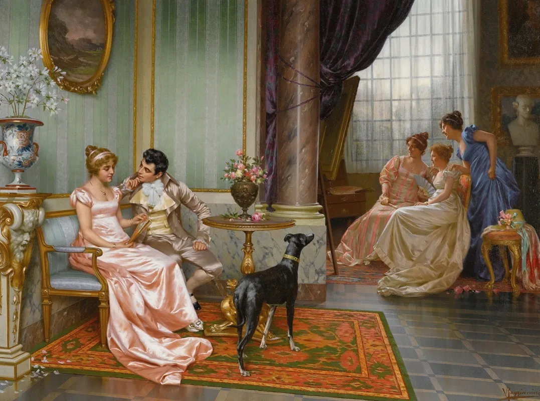 Admiration 2 Wall Art by Vittorio Reggianini - High-Resolution Digital Print