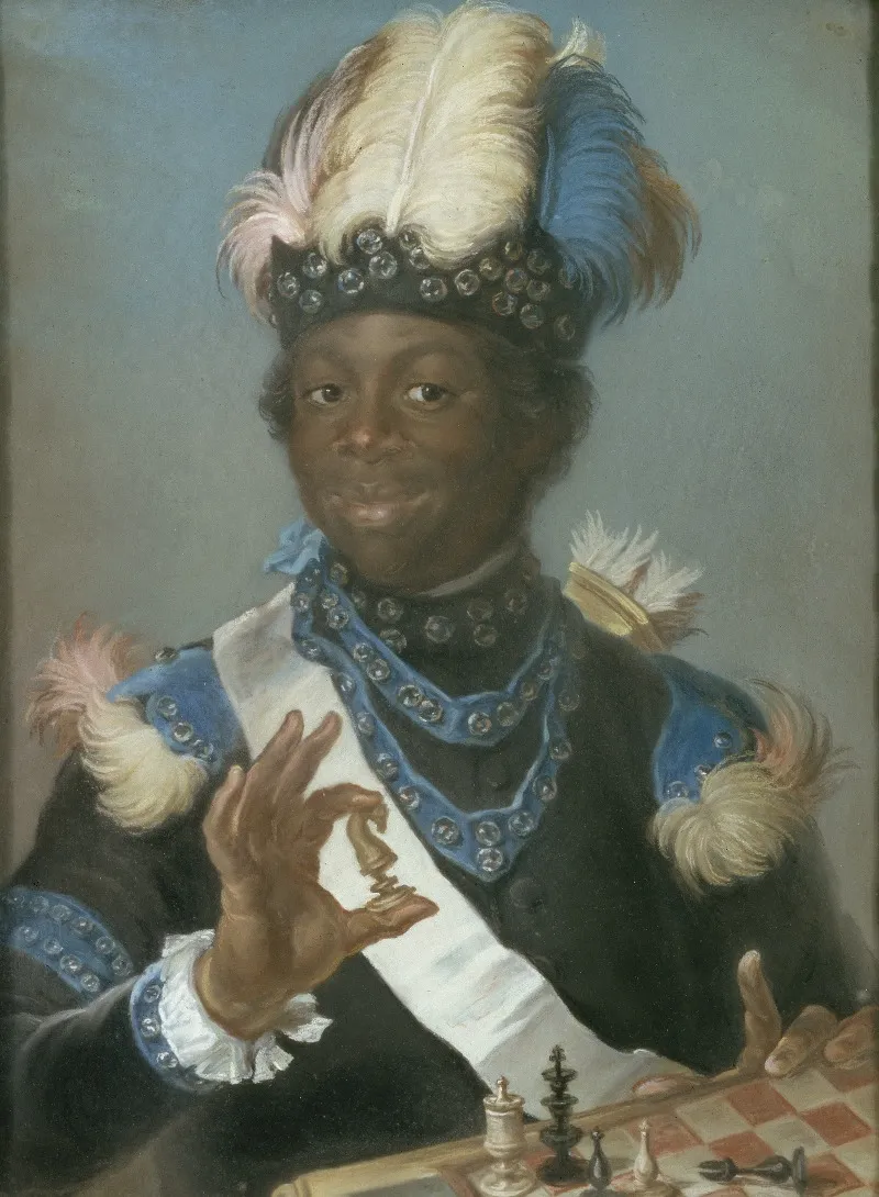 Adolf Ludvig Gustav Albert Couschi About 1747 1822 Called Badin Wall Art by Gustaf Lundberg - High-Resolution Digital Print