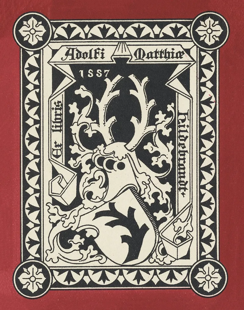 Adolfi Matthias Hildebrandt 2 Wall Art by Emil Doepler - High-Resolution Digital Print