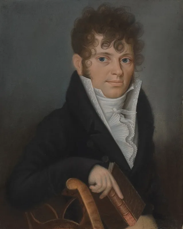 Adolph Friedrich Theodor Gritzner Wall Art by Friedrich Christian Krieger - High-Resolution Digital Print