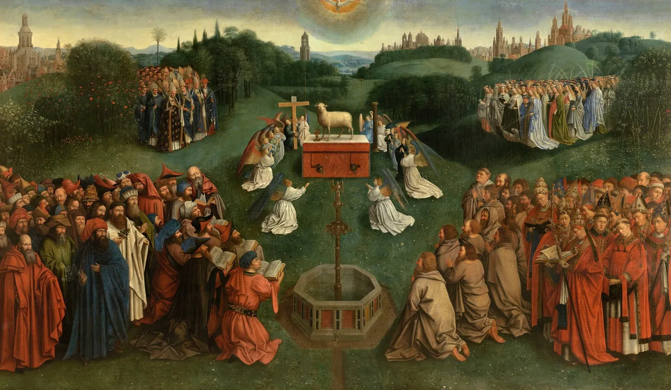 Adoration Of The Lamb