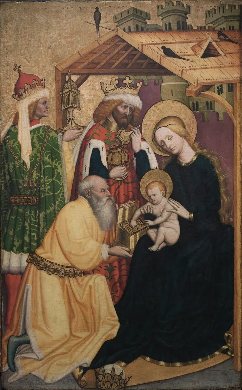 Adoration Of The Magi 14 Wall Art by Konrad Laib - High-Resolution Digital Print
