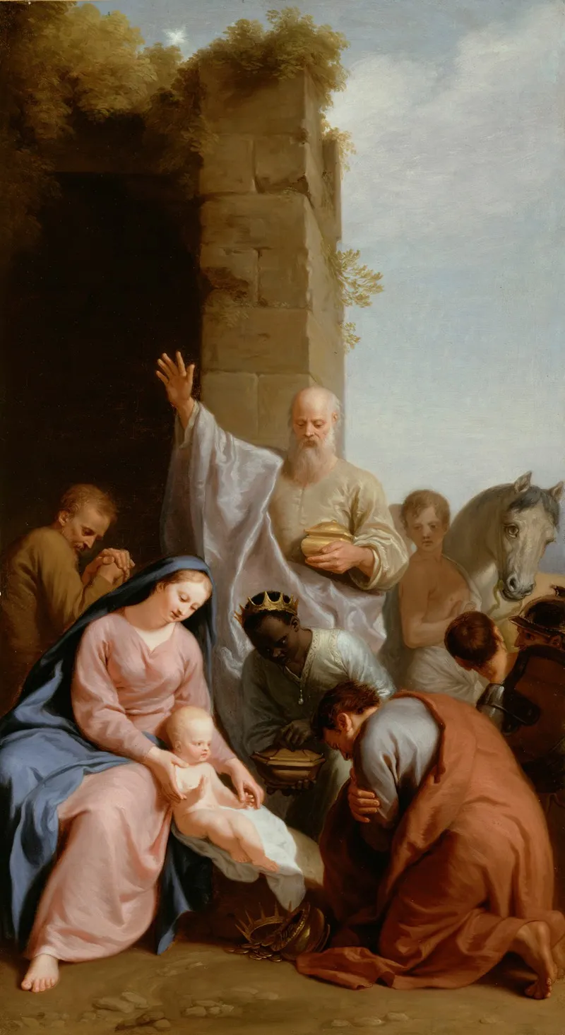 Adoration Of The Magi 17 Wall Art by Henri Antoine de Favanne - High-Resolution Digital Print