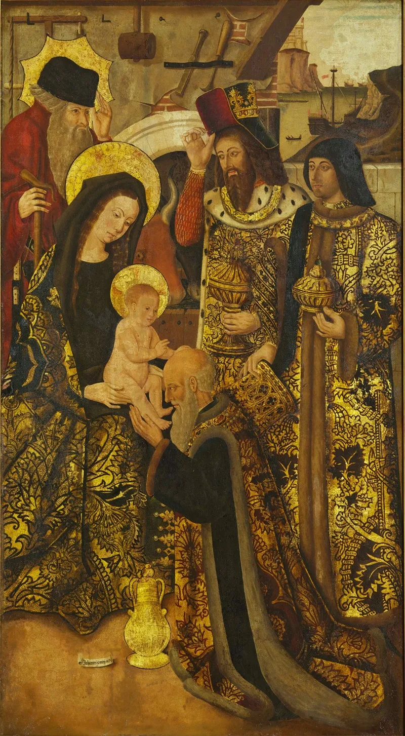 Adoration Of The Magi 44 Wall Art by Juan Pons - High-Resolution Digital Print