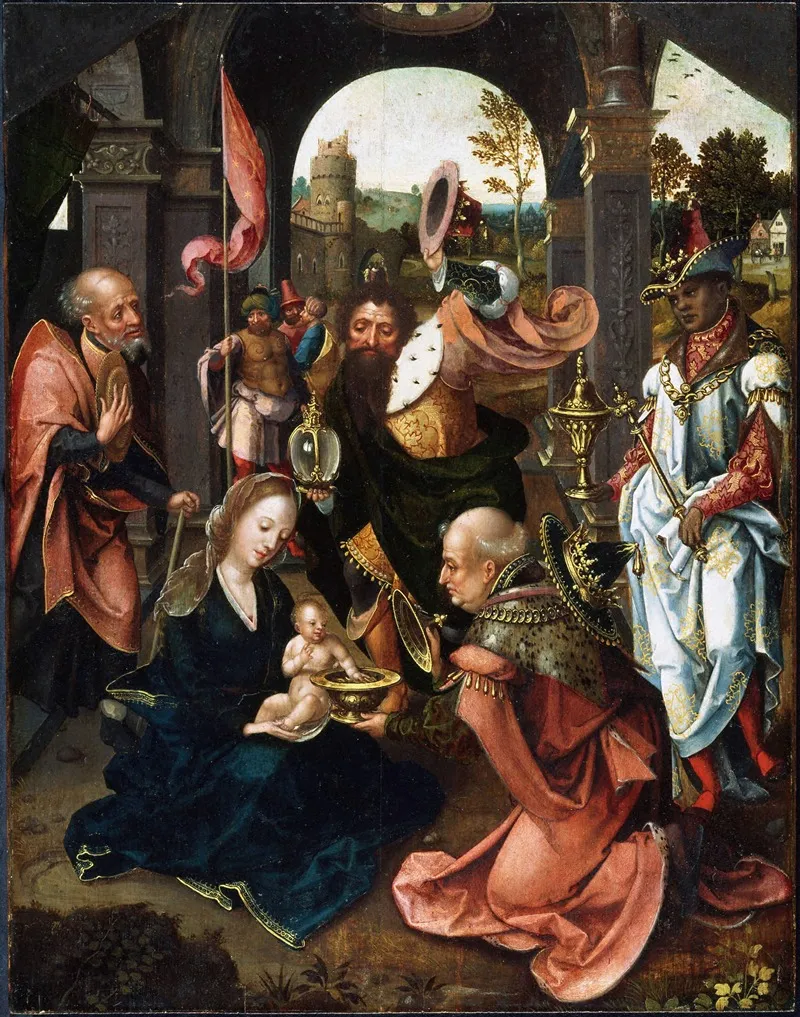 Adoration Of The Magi 57 Wall Art by Master of 1518 - High-Resolution Digital Print