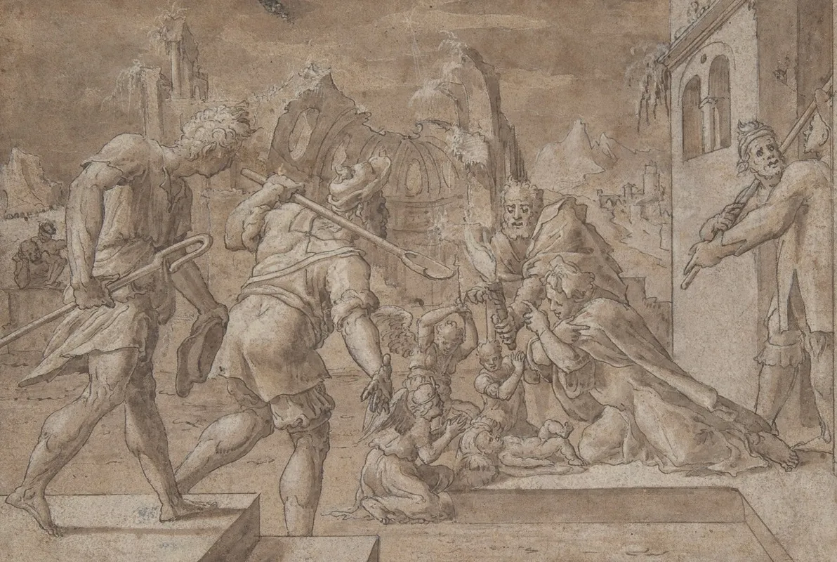 Adoration Of The Shepherds 32 Wall Art by Master of Liechtenstein - High-Resolution Digital Print