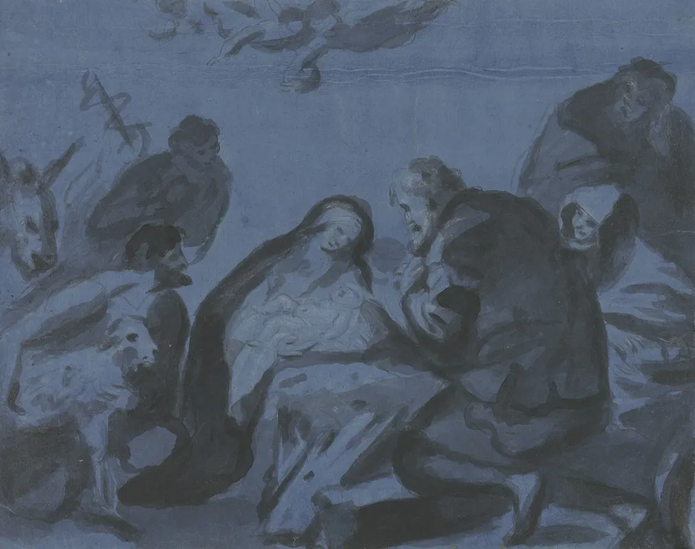 Adoration Of The Shepherds 52 Wall Art by Bartolomé Estebán Murillo - High-Resolution Digital Print