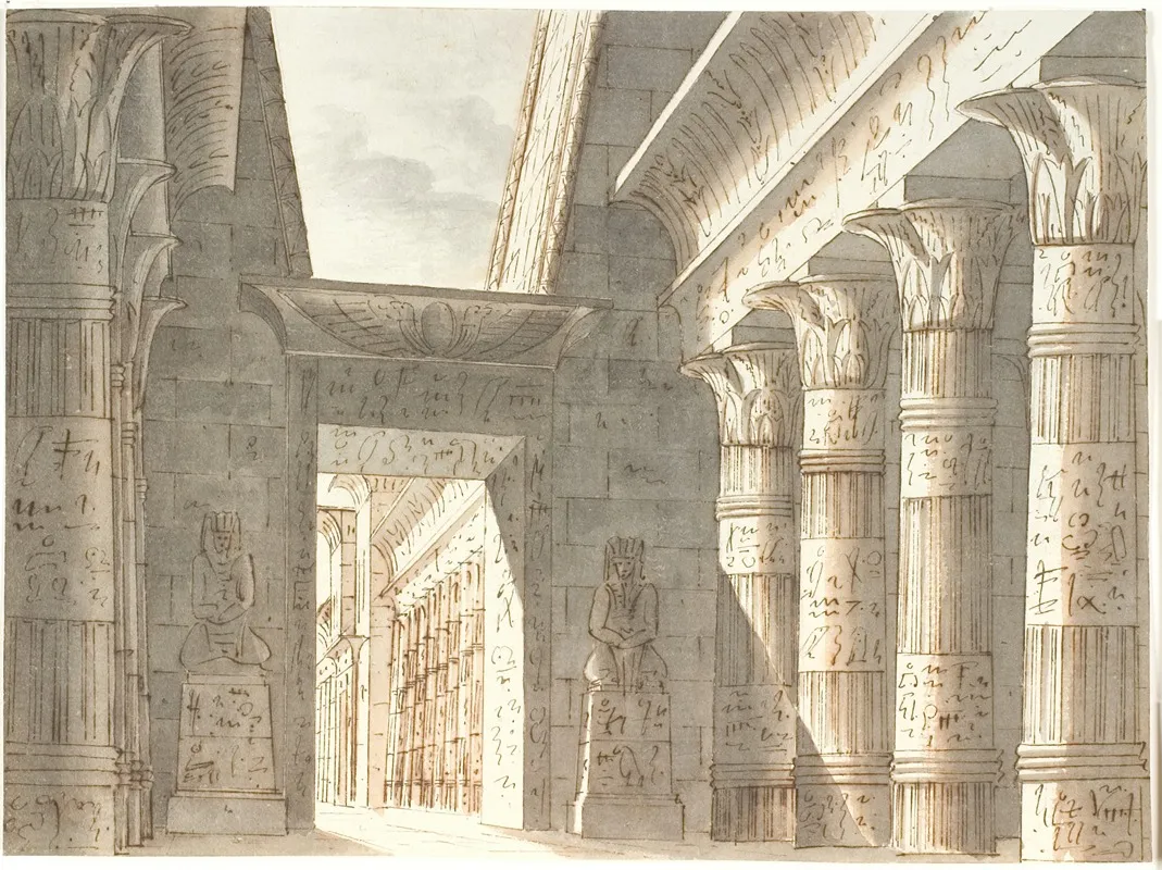 Aegyptisk Tempel