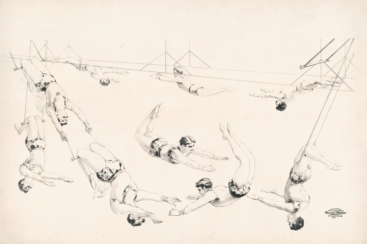Aerialists 2 Wall Art by Russell, Morgan &amp; Co. - High-Resolution Digital Print