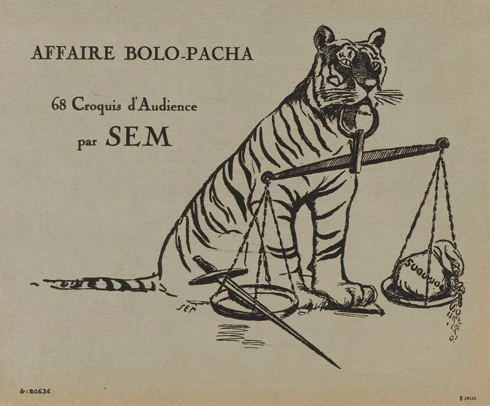 Affaire Bolo Pacha 68 Croquis Daudience Par Sem Couverture