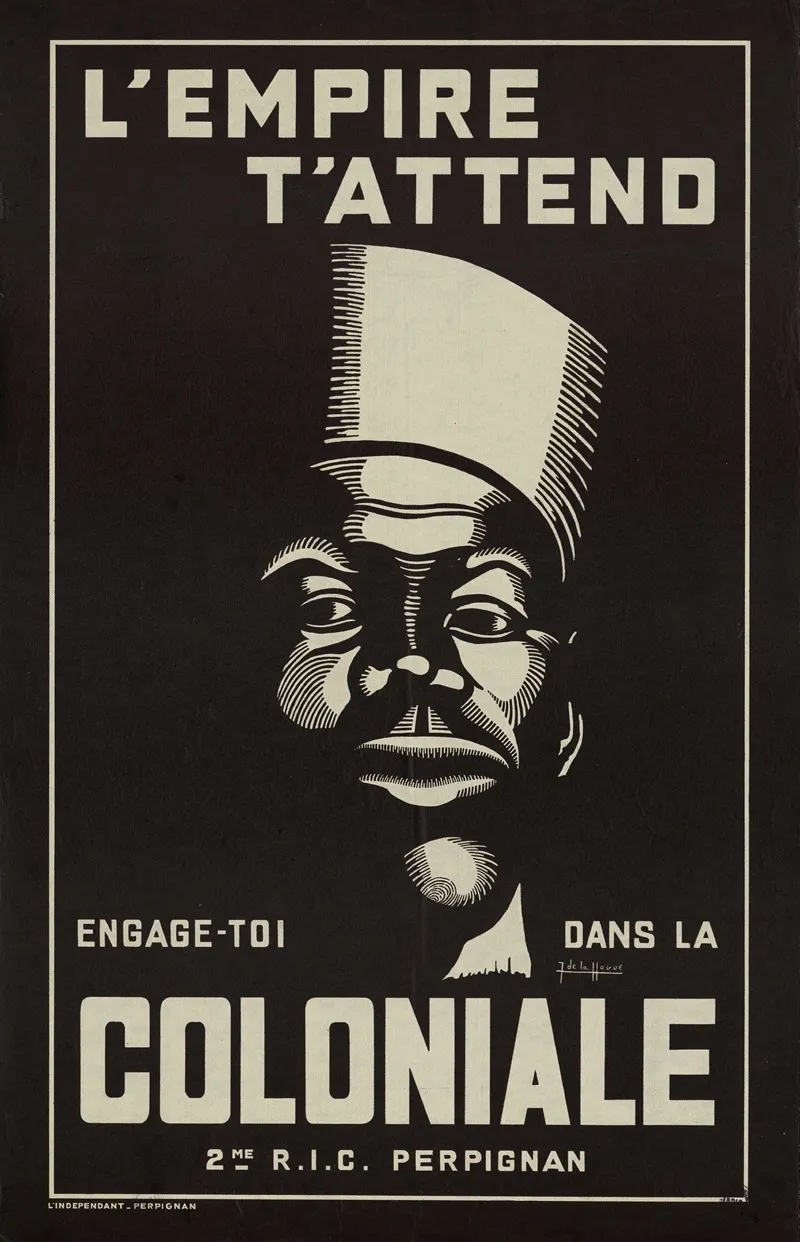 Affiche De Recrutement De Larmee De Vichy Lempire Tattend 2e Ric