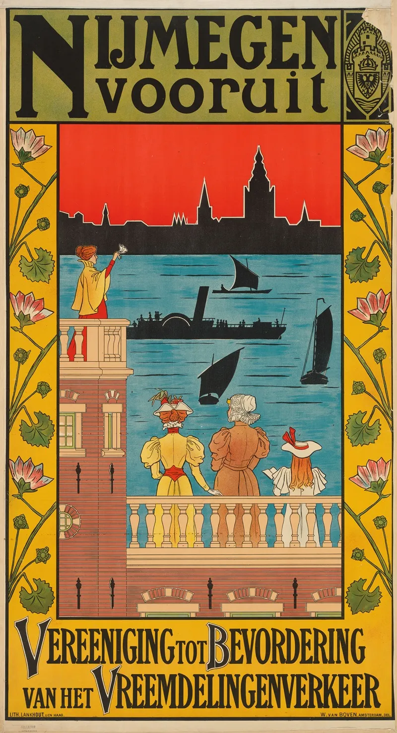 Affiche Ter Bevordering Van Het Toerisme In Nijmegen Wall Art by Willem van Boven - High-Resolution Digital Print