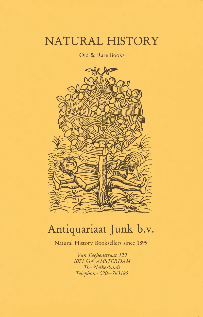 Affiche Van Antiquariaat Junk Te Amsterdam