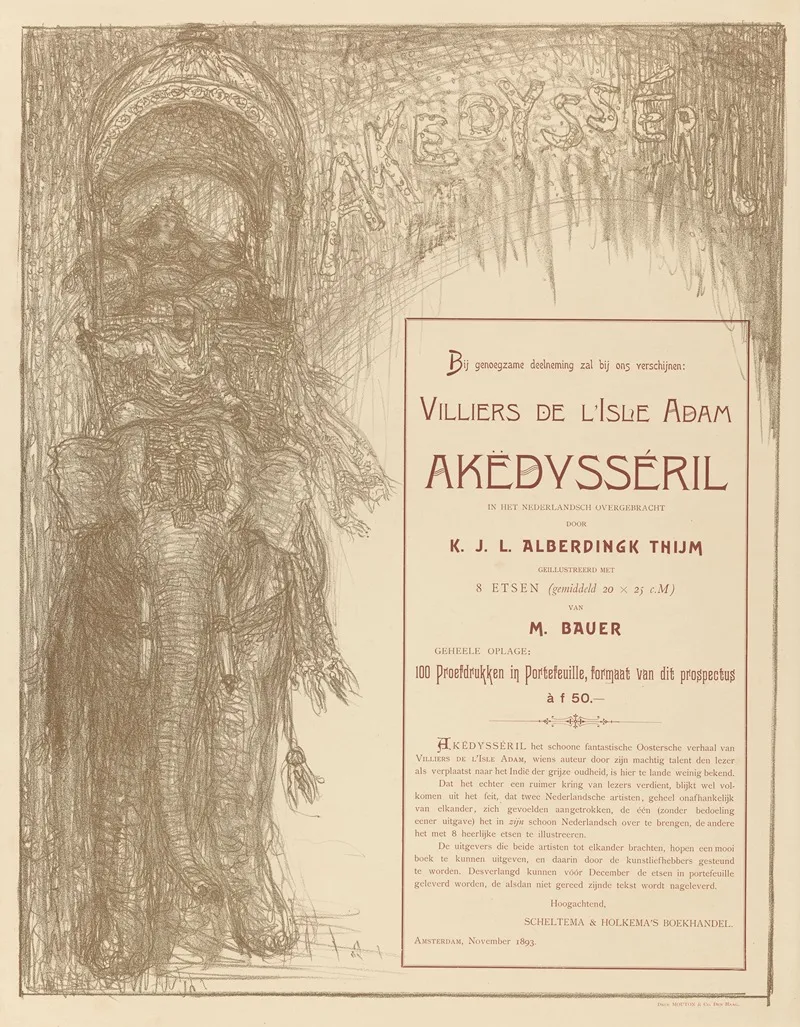 Affiche Voor Akedysseril