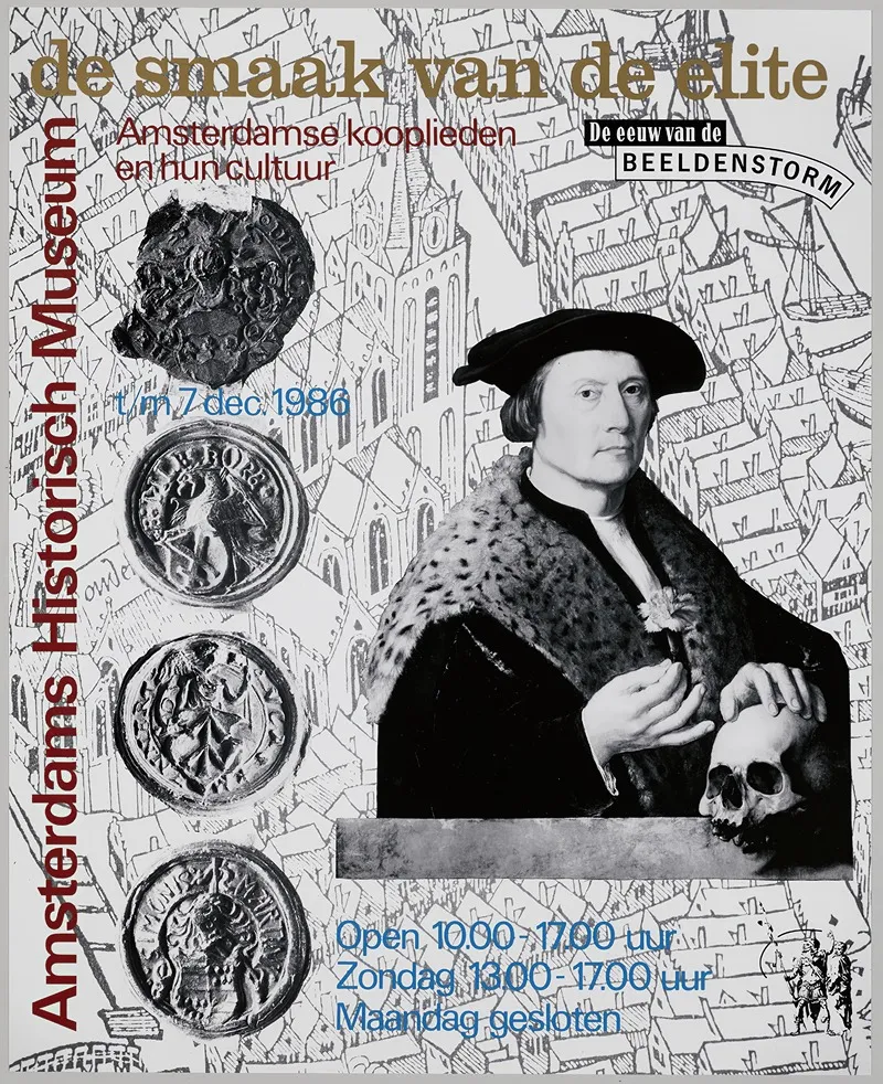 Affiche Voor Tentoonstelling De Smaak Van De Elite Wall Art by Studio Dumbar - High-Resolution Digital Print