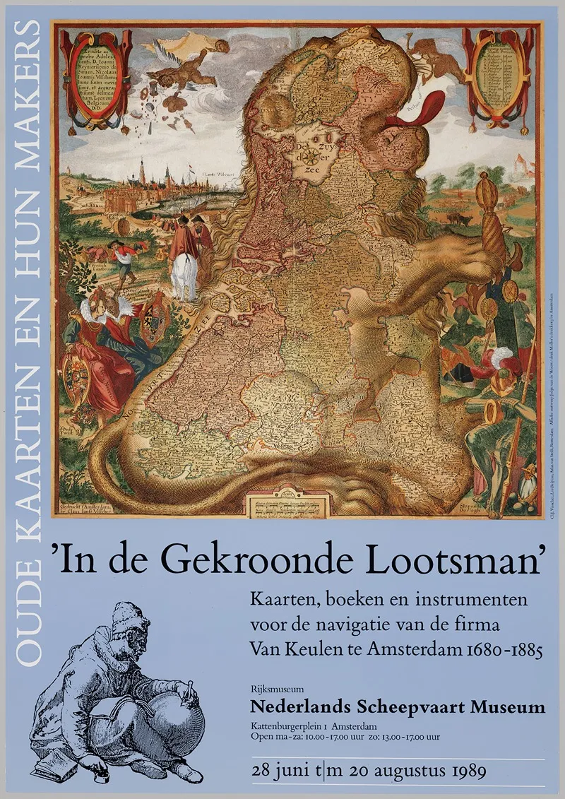 Affiche Voor Tentoonstelling In De Gekroonde Lootsman Wall Art by Jolijn van de Wouw - High-Resolution Digital Print