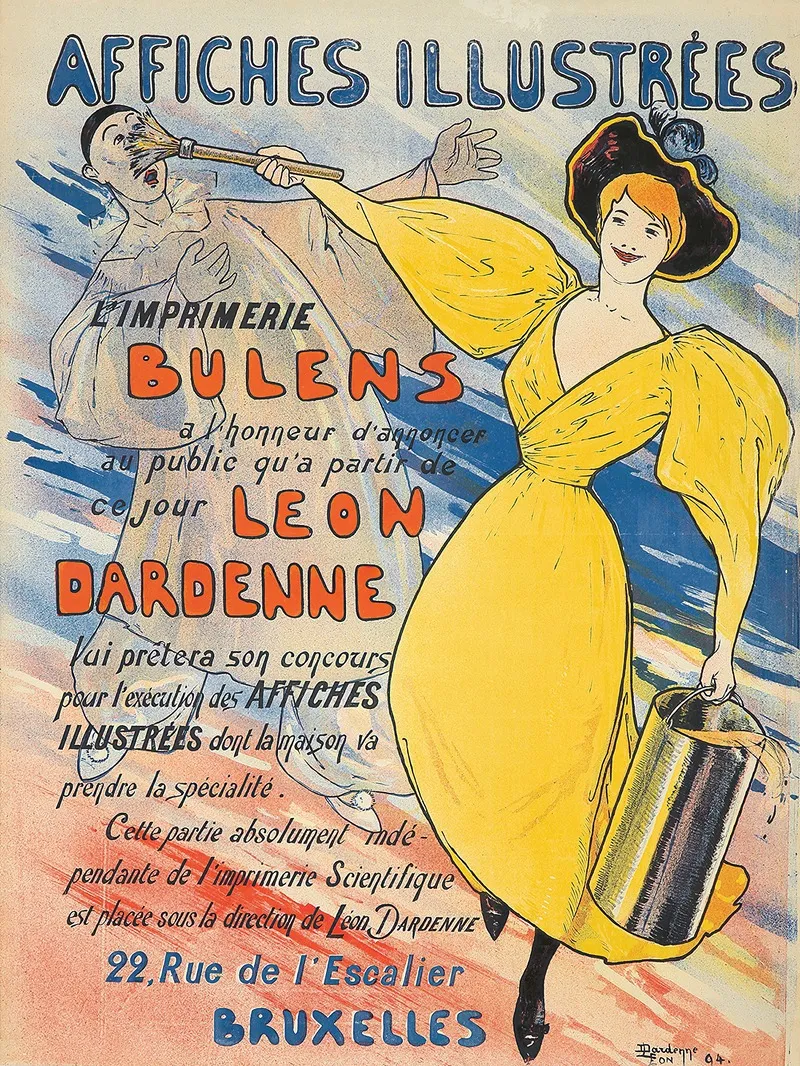 Affiches Illustrees Wall Art by Leon Dardenne - High-Resolution Digital Print