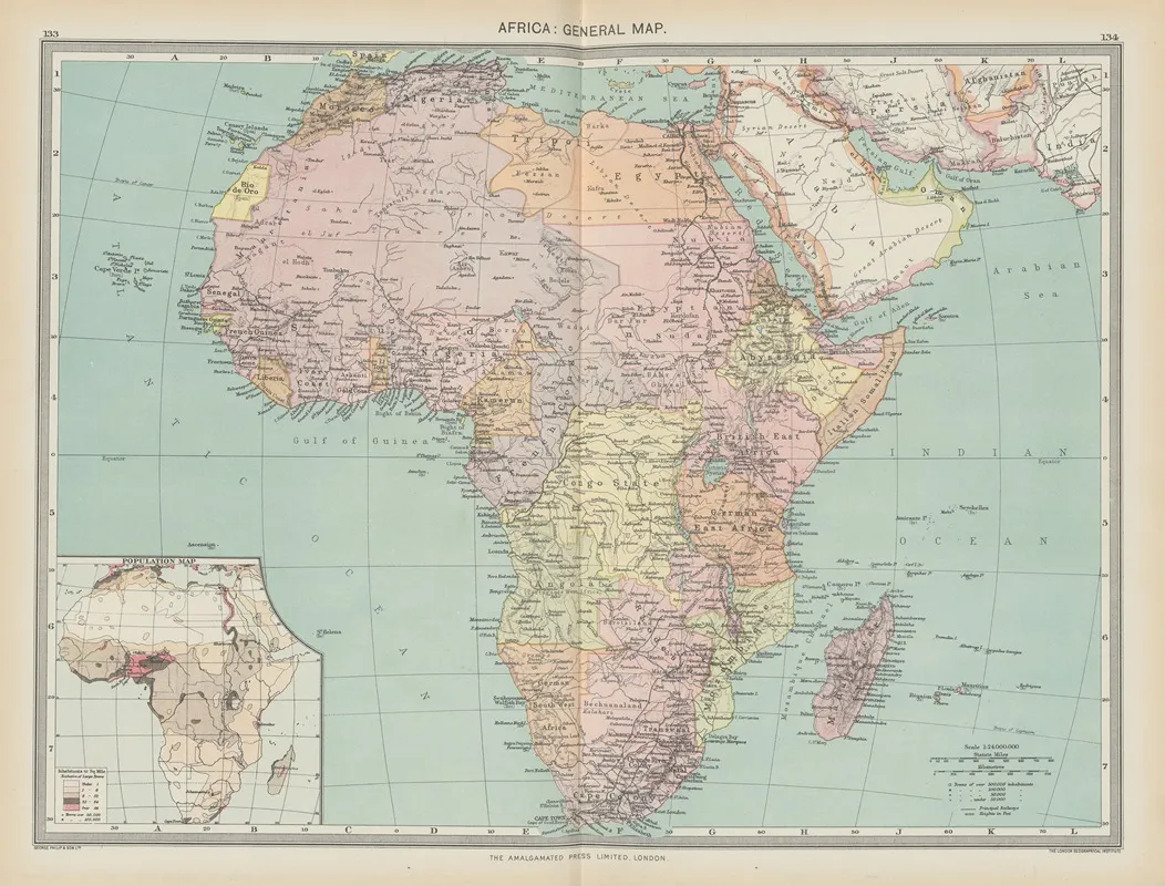 Africa General Map