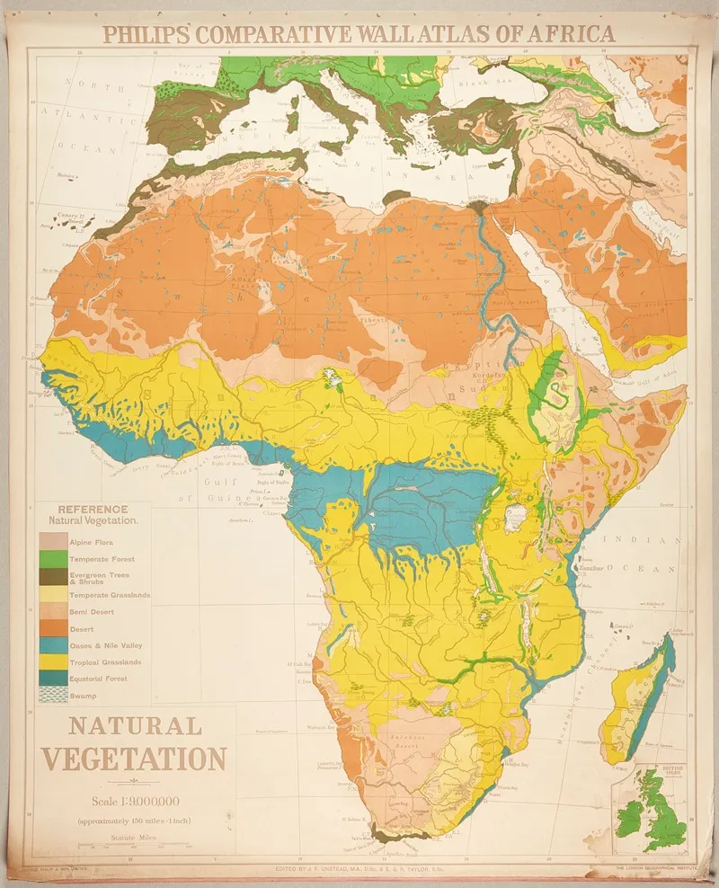 Africa Natural Vegetation