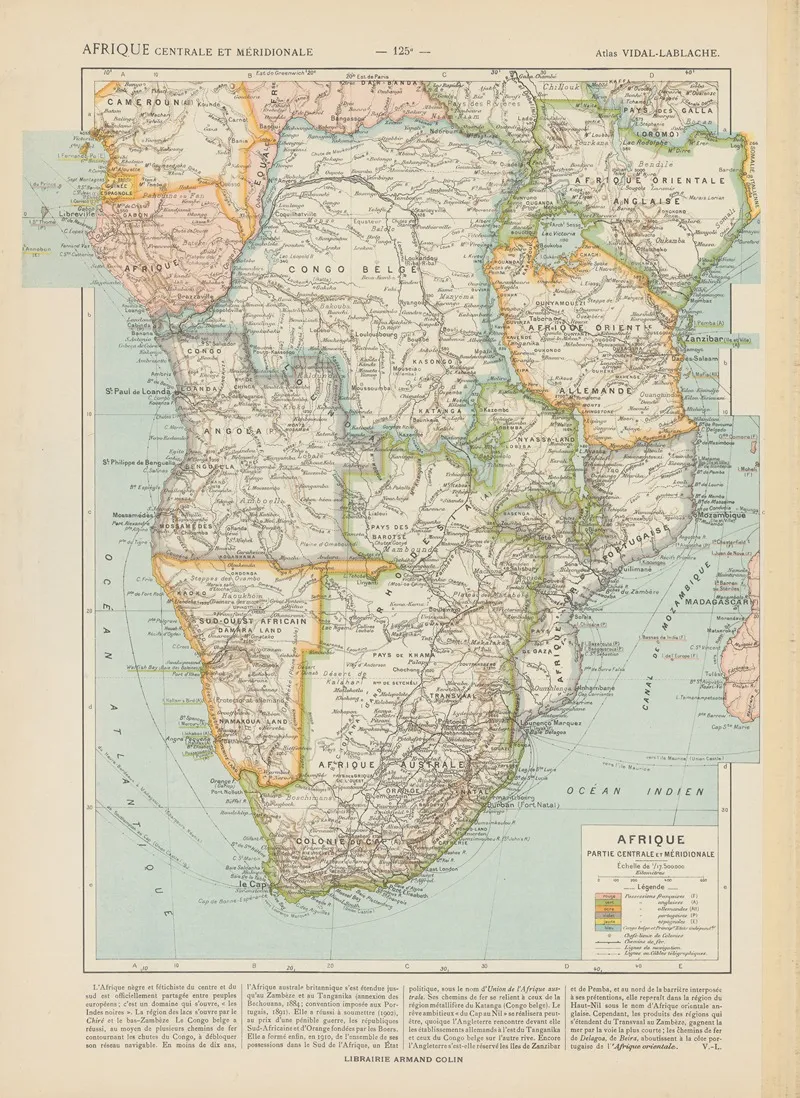Afrique Partie Centrale Et Meridionale