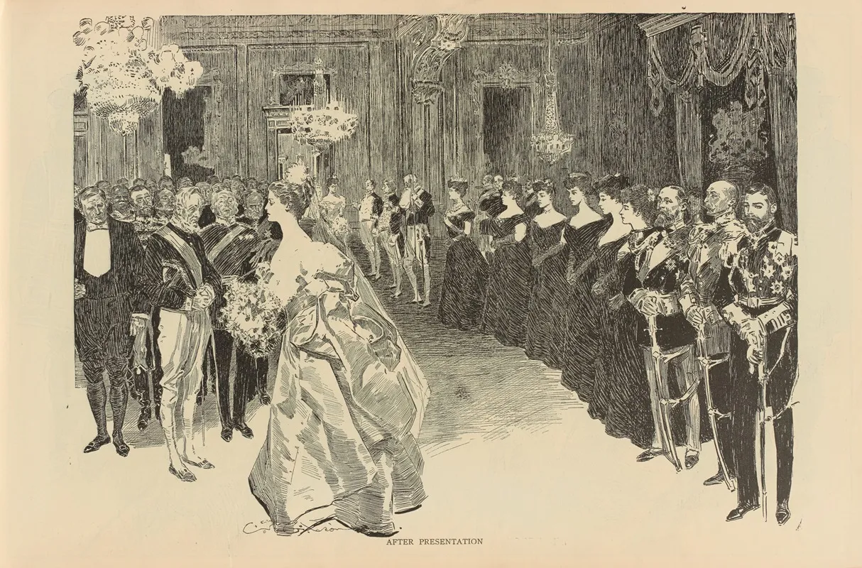 After Presentation 2 Wall Art by Charles Dana Gibson - High-Resolution Digital Print
