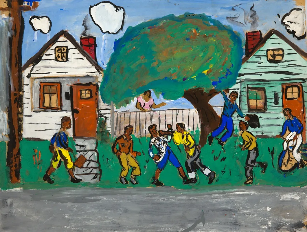 After School 2 Wall Art by Robert Louis Franklin Jr. - High-Resolution Digital Print