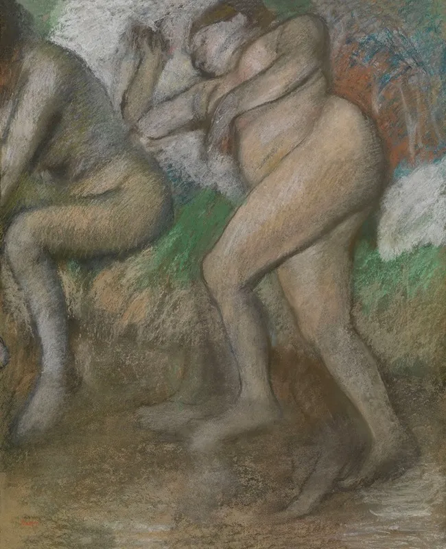 After The Bath 14 Wall Art by Edgar Degas - High-Resolution Digital Print