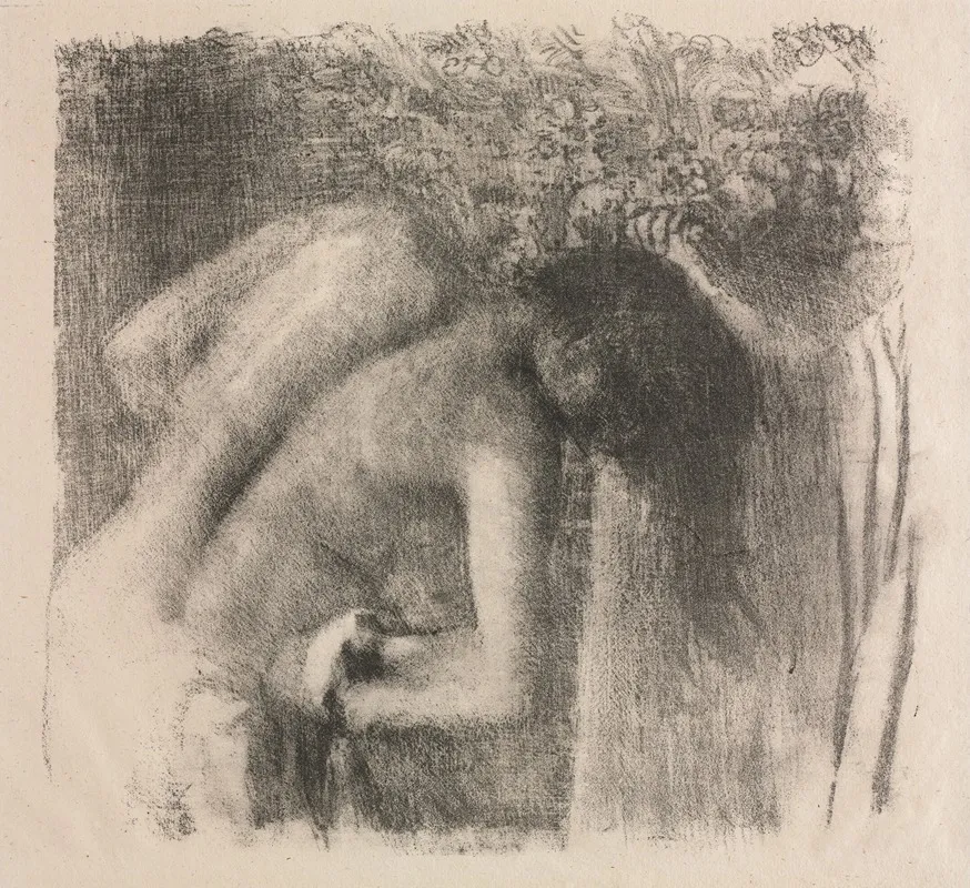 After The Bath 18 Wall Art by Edgar Degas - High-Resolution Digital Print