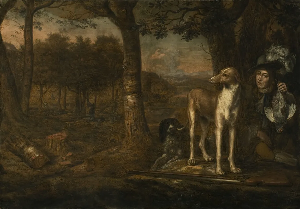 After The Hunt 17 Wall Art by Govert Dircksz Camphuysen - High-Resolution Digital Print