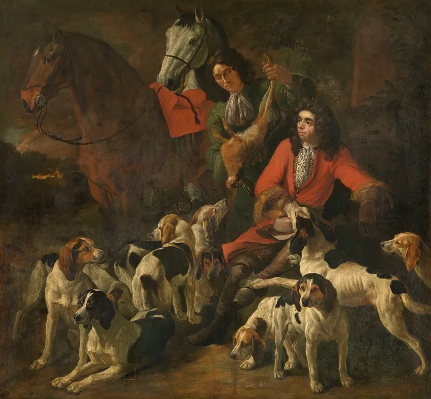After The Hunt 5 Wall Art by Jan Baptist Boel - High-Resolution Digital Print