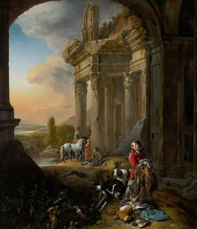 After The Hunt Wall Art by Jan Weenix - High-Resolution Digital Print