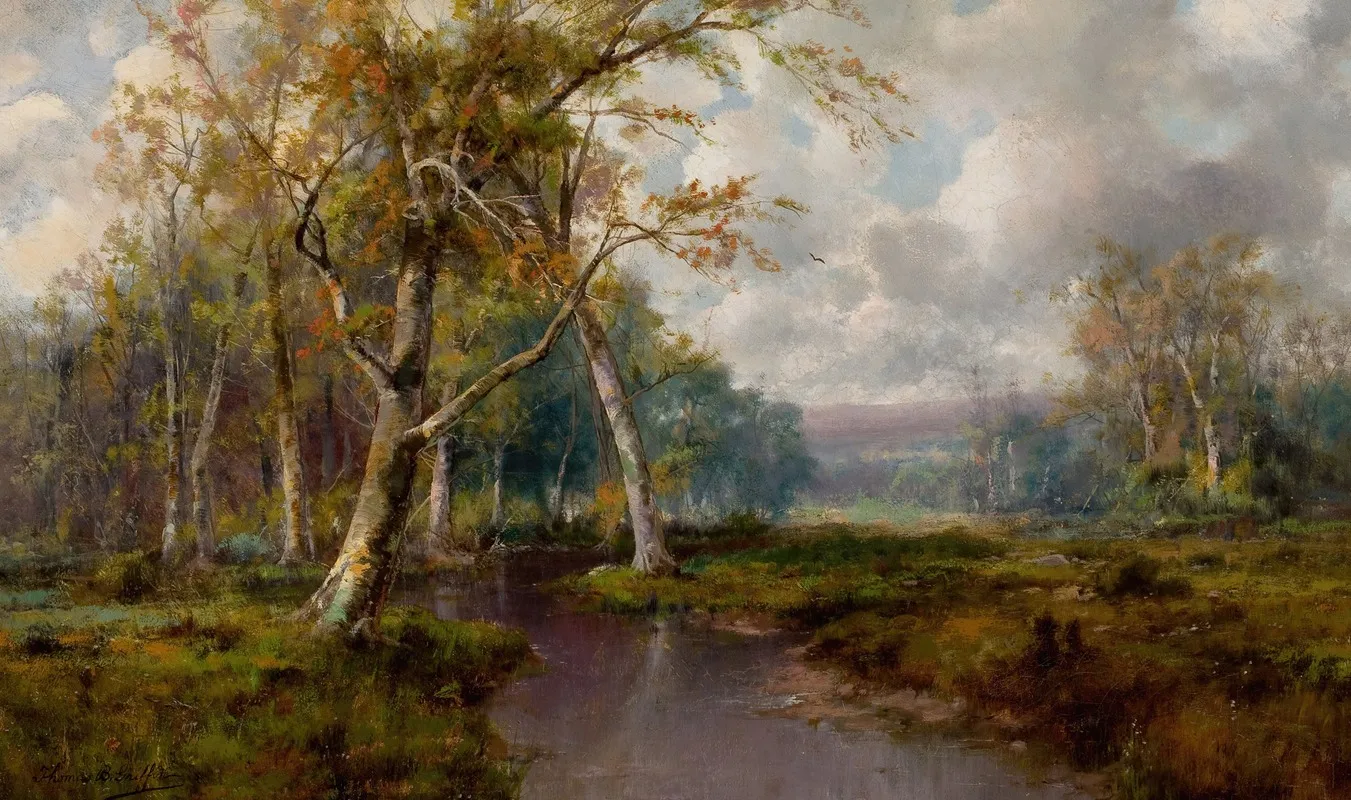 Afternoon Calm Wall Art by Thomas Bailey Griffin - High-Resolution Digital Print