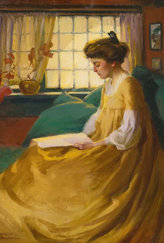 Afternoon Respite Wall Art by Mabel May Woodward - High-Resolution Digital Print