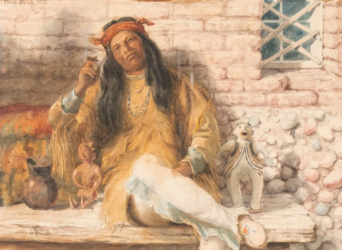 Afternoon Rest Wall Art by Thaddeus Welch - High-Resolution Digital Print
