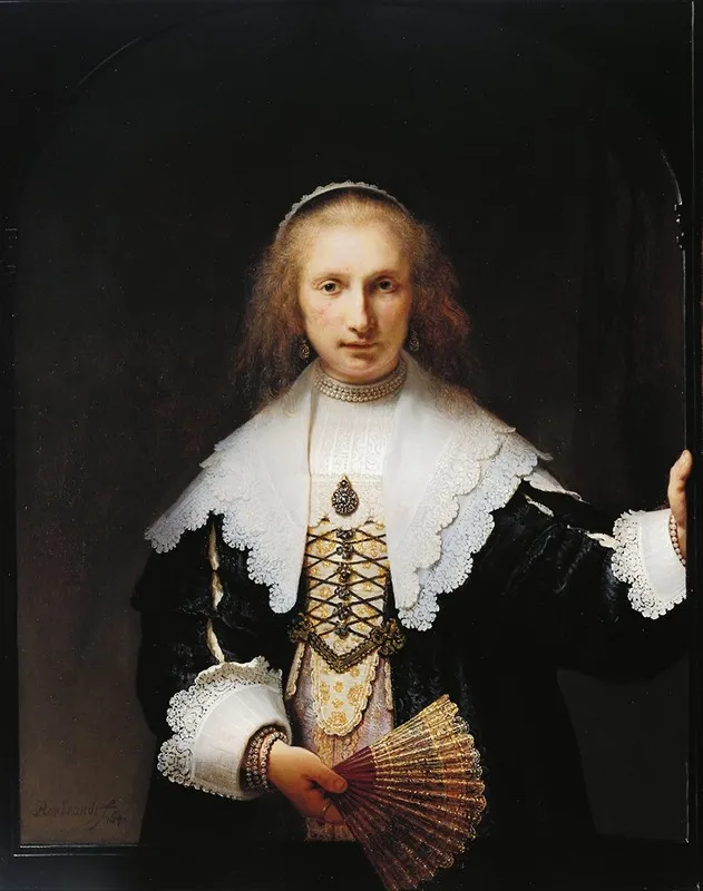 Agatha Bas 1611 58 Wall Art by Rembrandt van Rijn - High-Resolution Digital Print